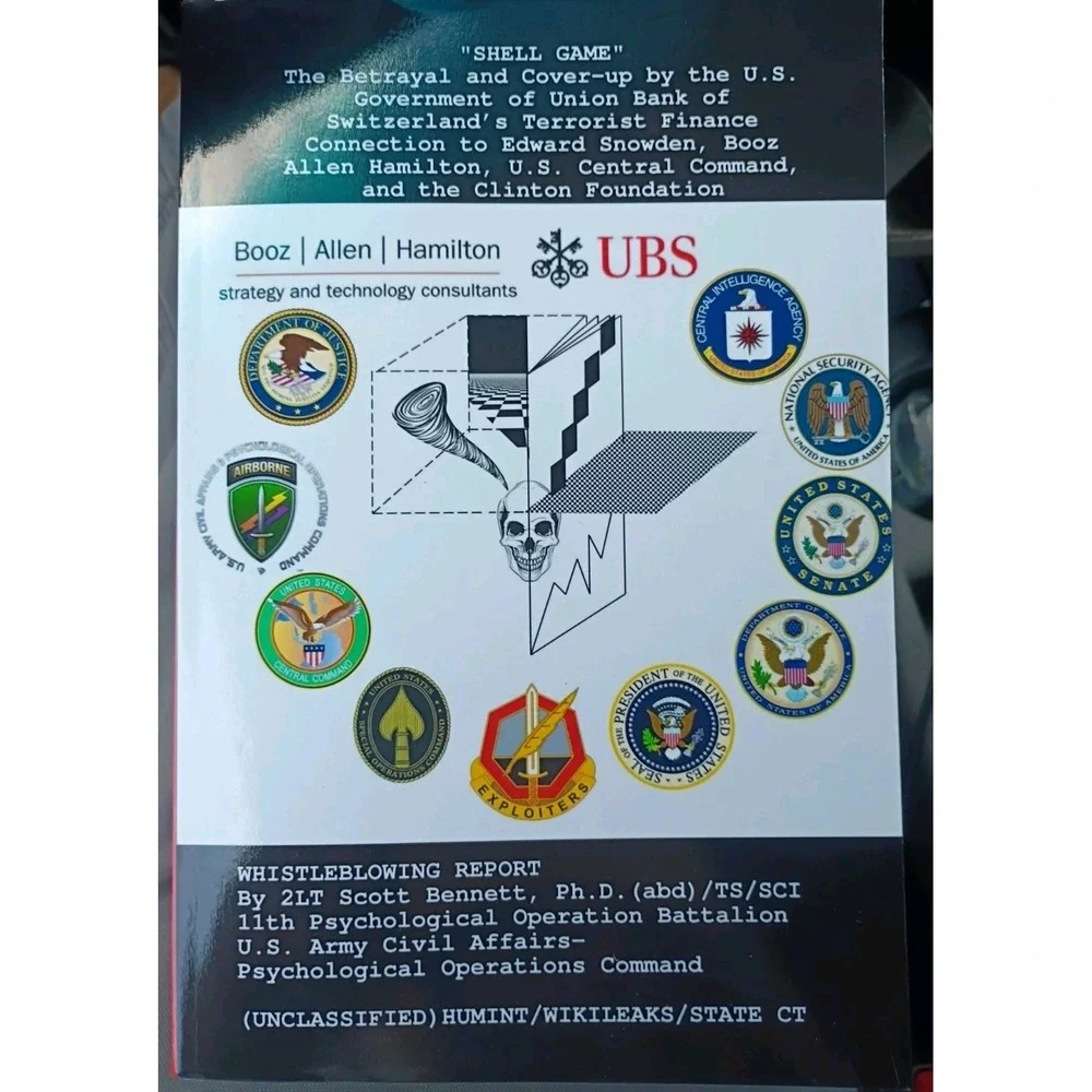 Shell Game Whistleblowing Report Betrayal Cover-up Swiss Bank by Scott Bennett